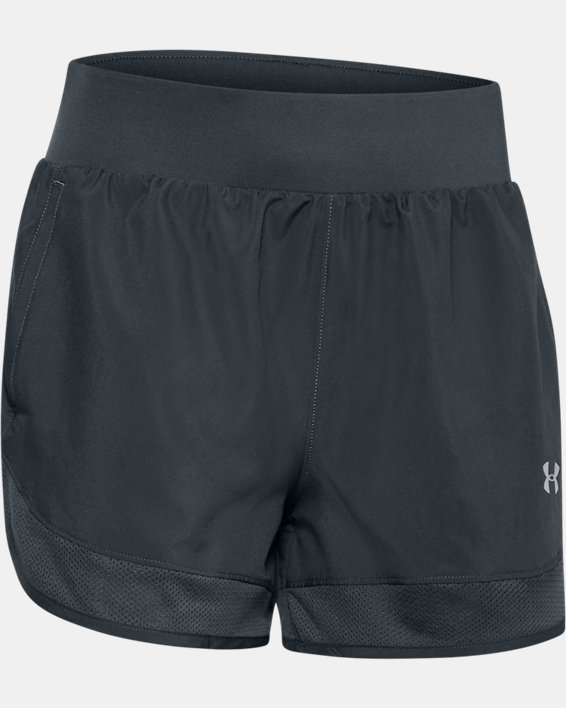 Women's UA Locker Woven Shorts, Gray, pdpMainDesktop image number 4